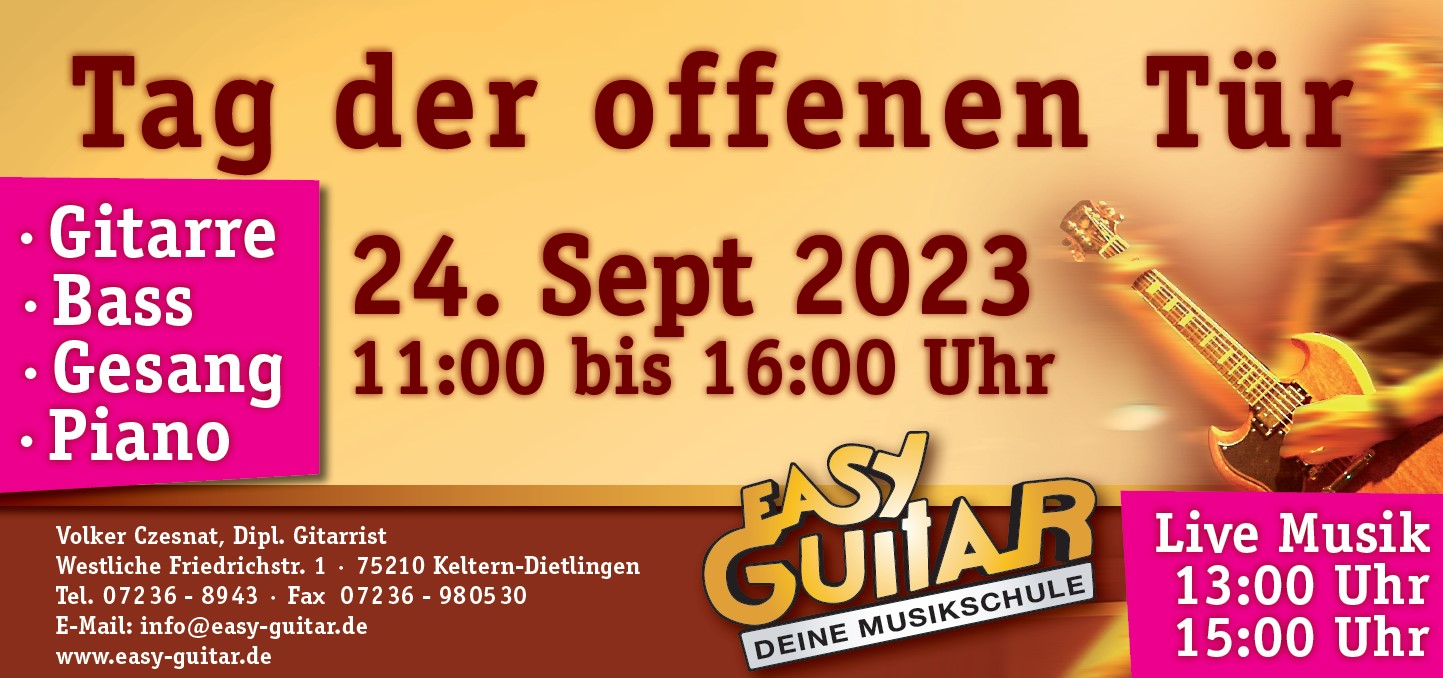 Musikschule Keltern Easy Guitar